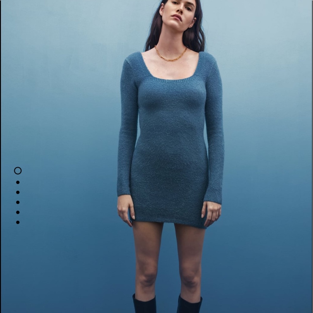 Zara knit mini dress